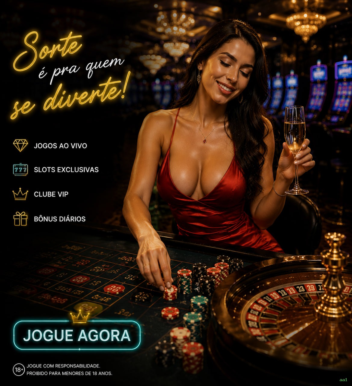 Bacará VIP com squeeze feature